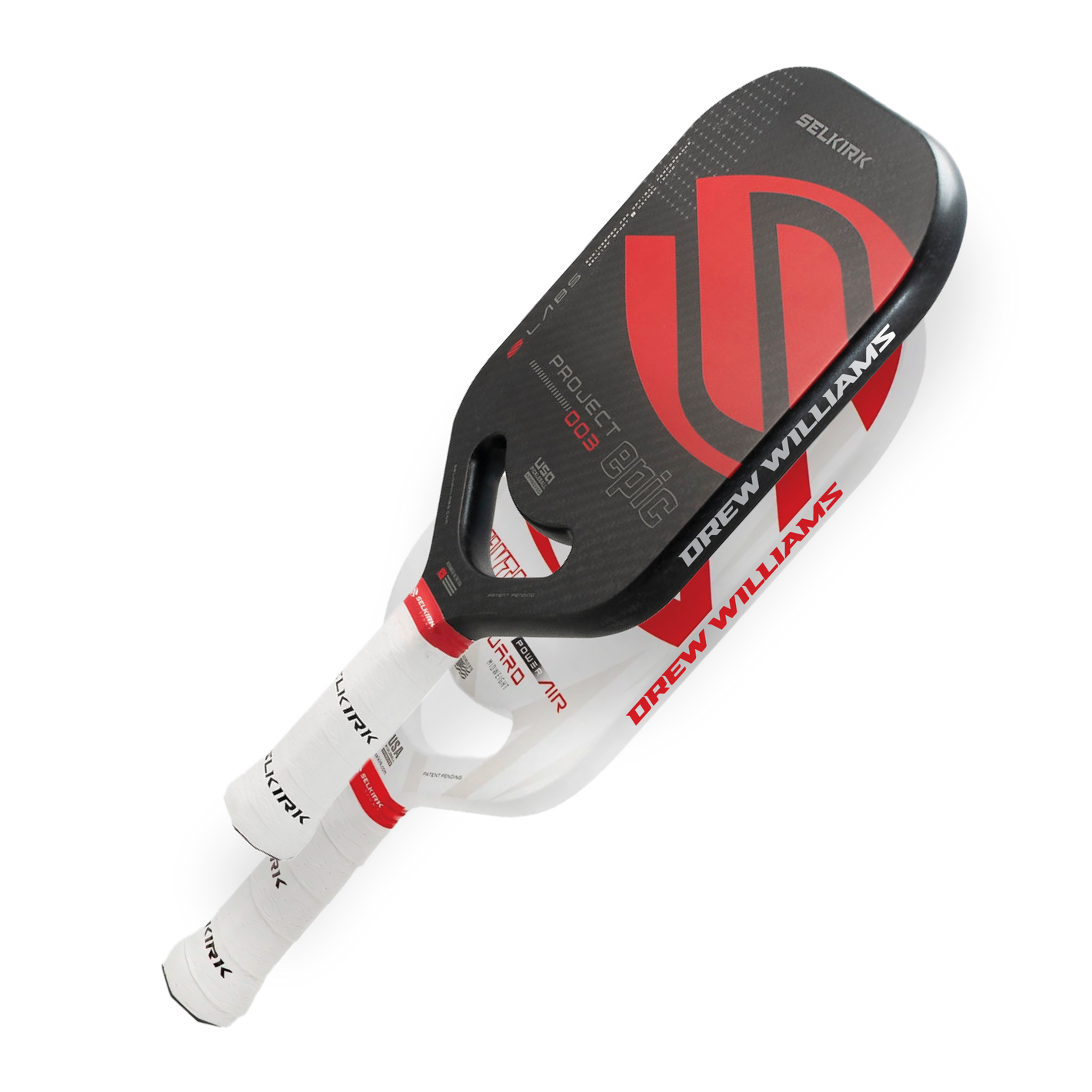 Selkirk Edgeless Paddles with Custom Decals
